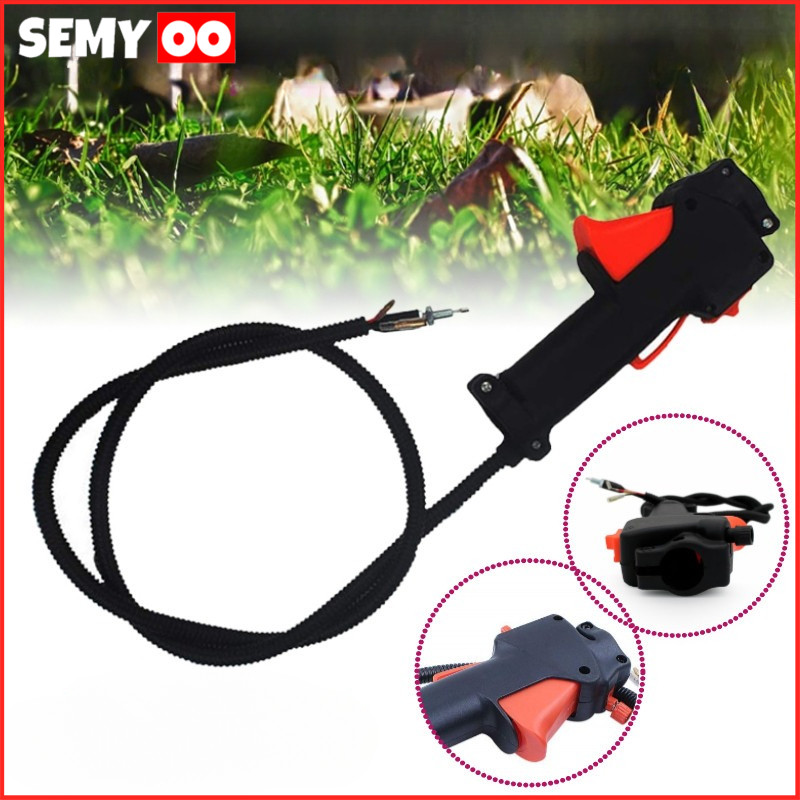 SEMYOO HANDLE GAS KOMPLIT MESIN POTONG RUMPUT 4 TAK - Throttle Cable Set Untuk Tanaka/Stihl/Honda, R