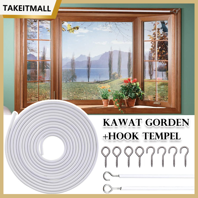 Kawat Spiral / Gorden Dapur / Kawat Spiral/ Kawat Spiral Gorden Bisa Custom/ Kolong Dapur/ Tali Gord