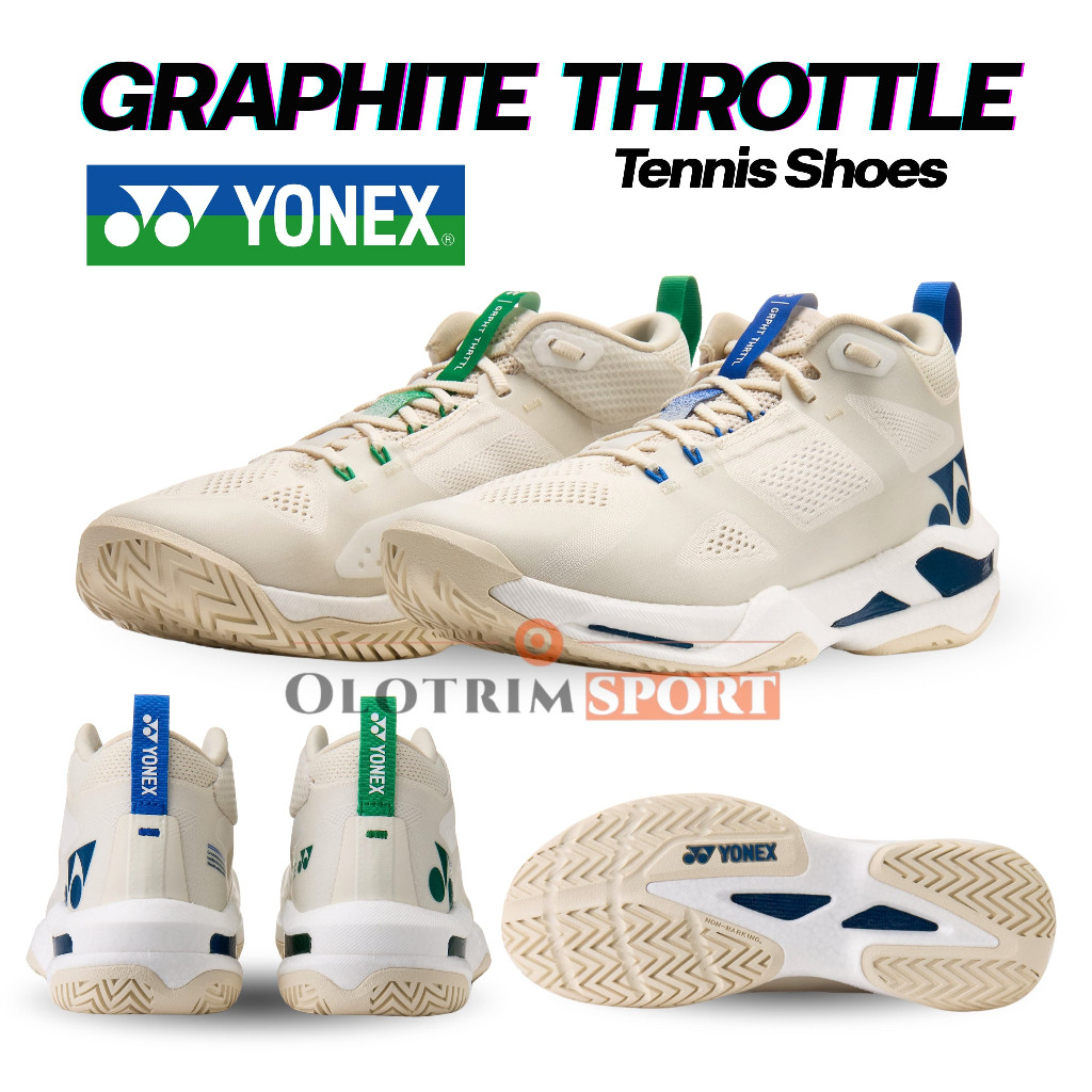 Sepatu TENNIS PADEL YONEX GRAPHITE THROTTLE GRPHT THRTTL Tenis 100% ORIGINAL YONEX