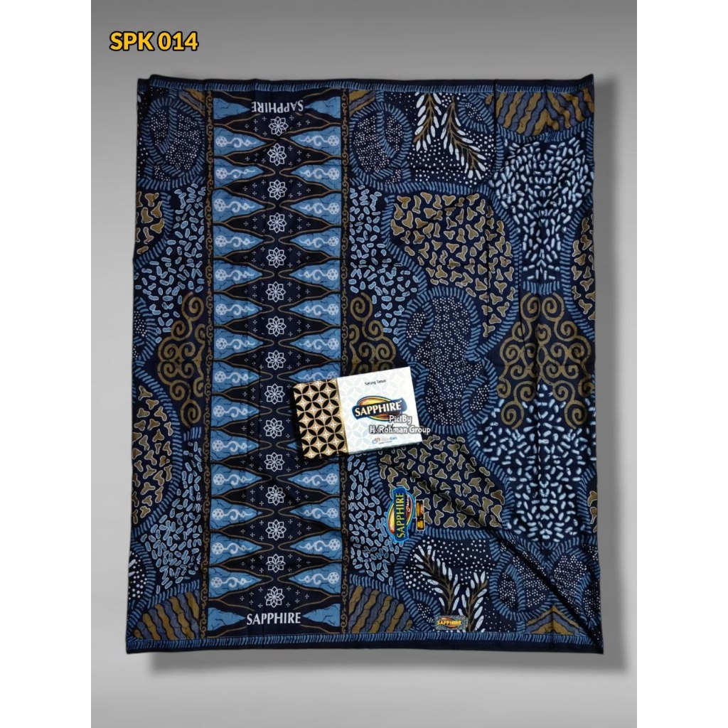 Sarung Sapphire Batik Melayu Premium | Sarung Sapphire super Katun Berkualitas