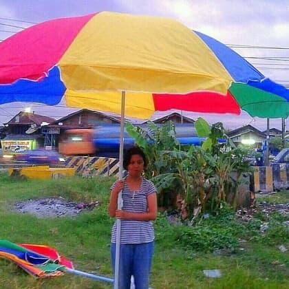 payung pantai 300cm payung tenda bazar
