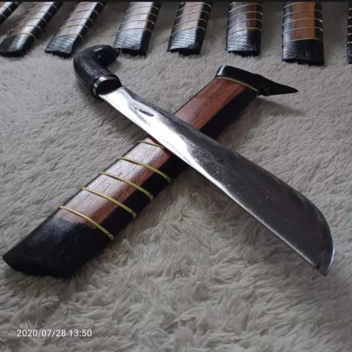 GOLOK ASLI CIBATU Golok polet baja per untuk memotong bambu dan kayu full tank 100% original