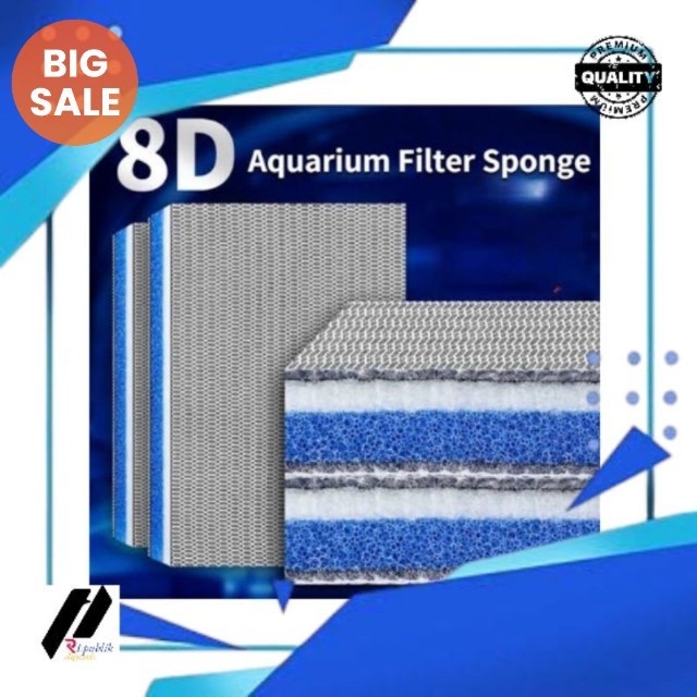 Busa filter aquarium / busa aquarium / media filter aquarium / busa filter nano 8d / kapas filter aq