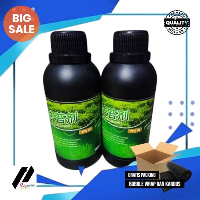 Anti alga import kolam koi / anti alga / anti alga & Moss remover / obat lumut / obat lumut kolam ik