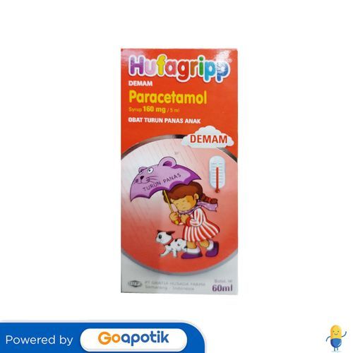 Hufagrip Demam Sirup 60 Ml