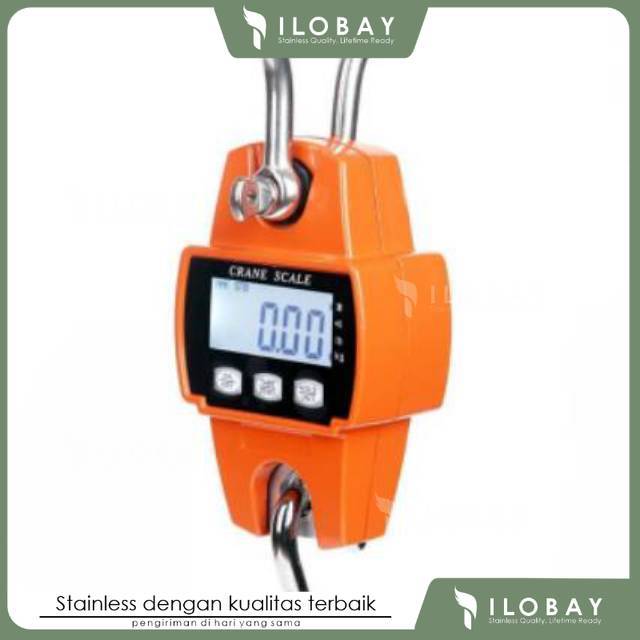 Timbangan gantung digital 300kg / timbangan digital 300kg / timbangan 300kg / timbangan gantung [ IL