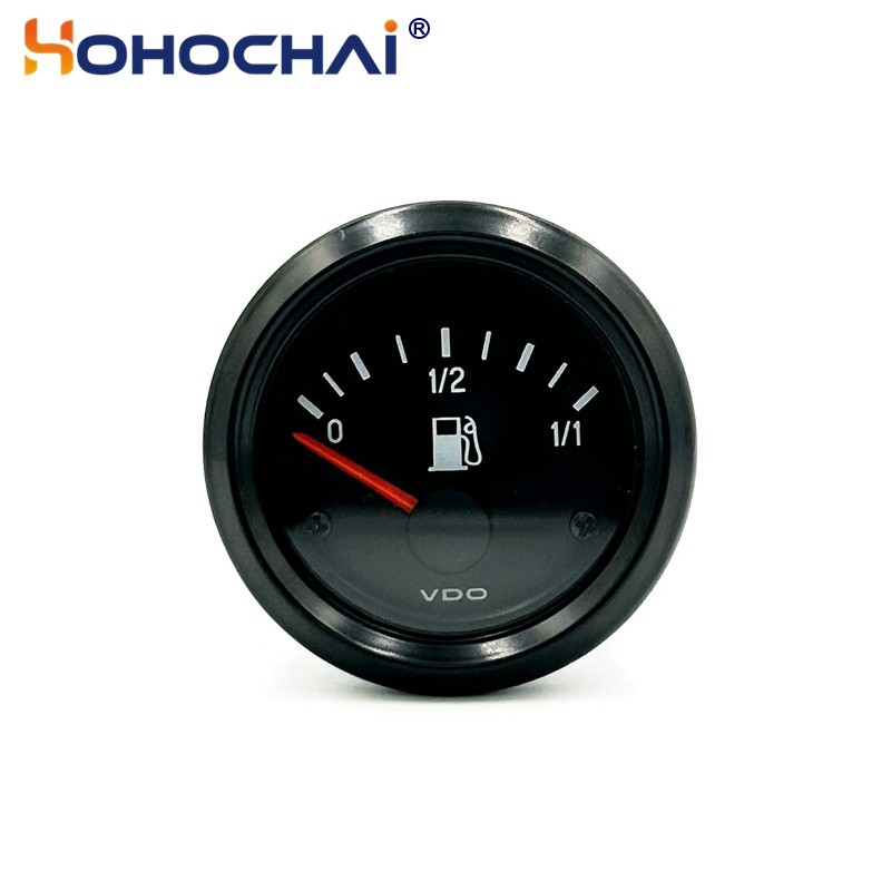 Generator Parts VDO 12V 24V Fuel Gauge Meter esel Genset Excavator Accessories