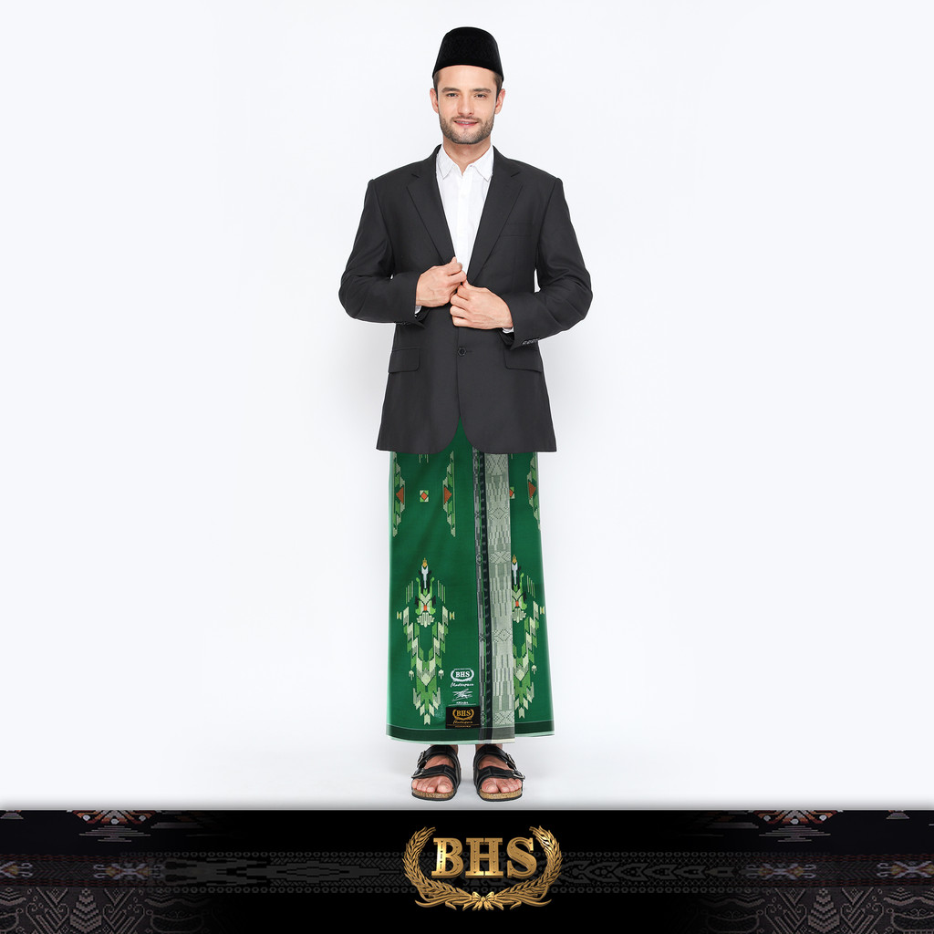 Sarung BHS Masterpiece Gold Motif M81 SGE Hijau