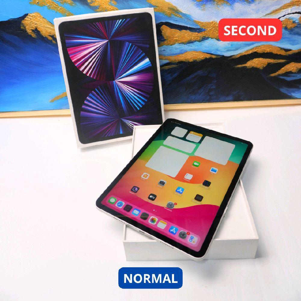 APPLE IPAD PRO 11 INCH WIFI 256 GB (GEN 3, 2021) TAB SECOND ORIGINAL SINAR MUTIARA CELL