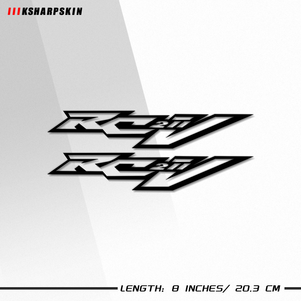 Pegatinas Motorcycle Reflective Stickers Body helmet fuel tank Waterproof logo decal For HONDA RC211