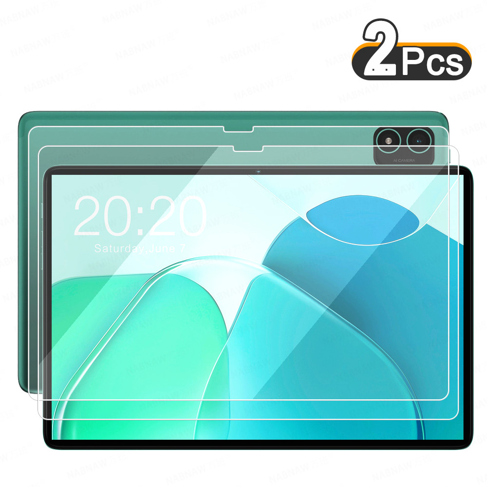 2 Pieces HD Scrat Proof Screen Protector Tempered Glass For Teclast P40S 10.1-in Tablet Protective F