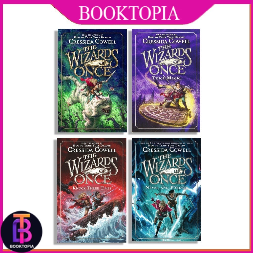 The Wizards of Once (4 book series English) by Cressida Cowell - booktopia