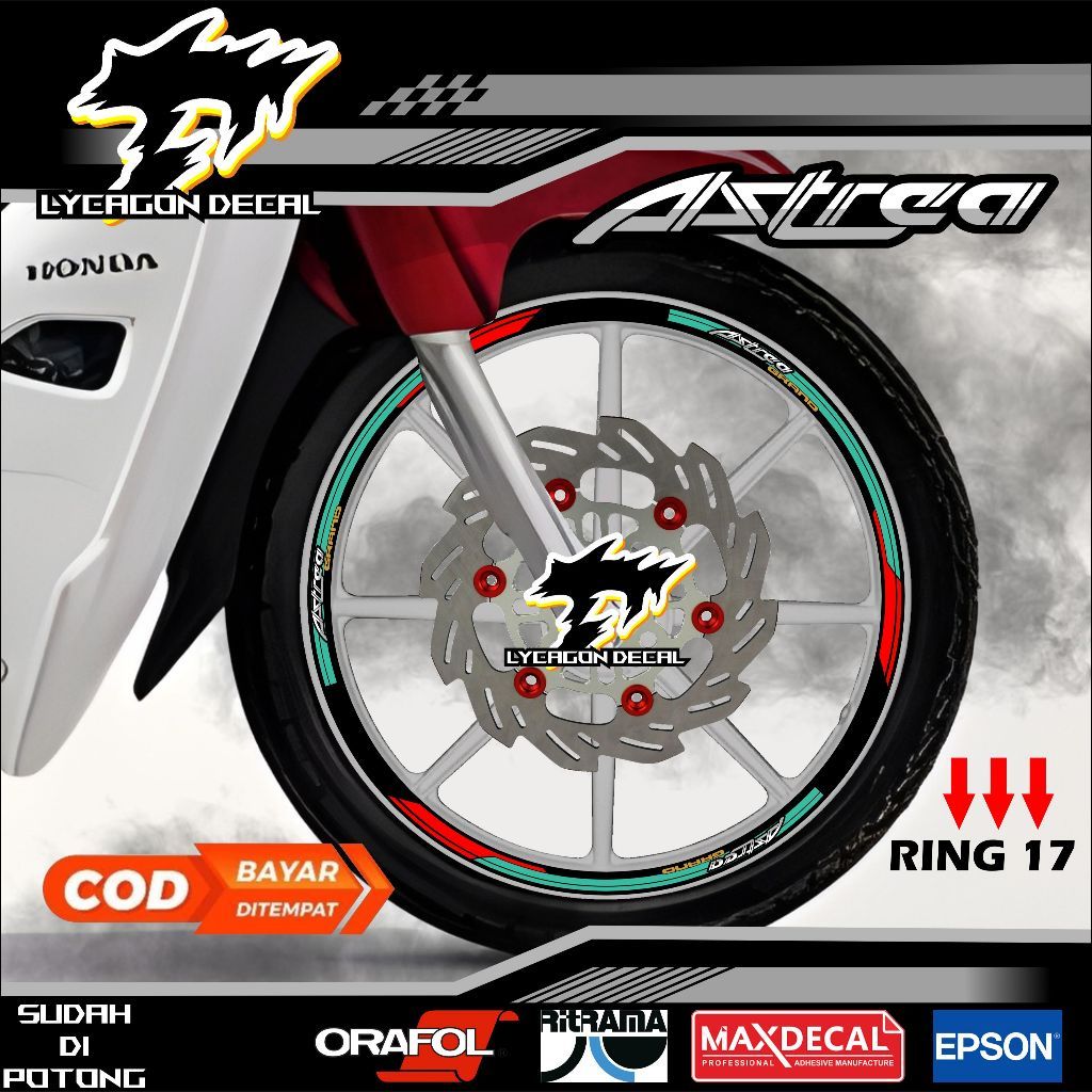 Stiker velg astrea grand, astrea bulus, astrea prima, astrea legenda ring 17 minimalis keren murah 0