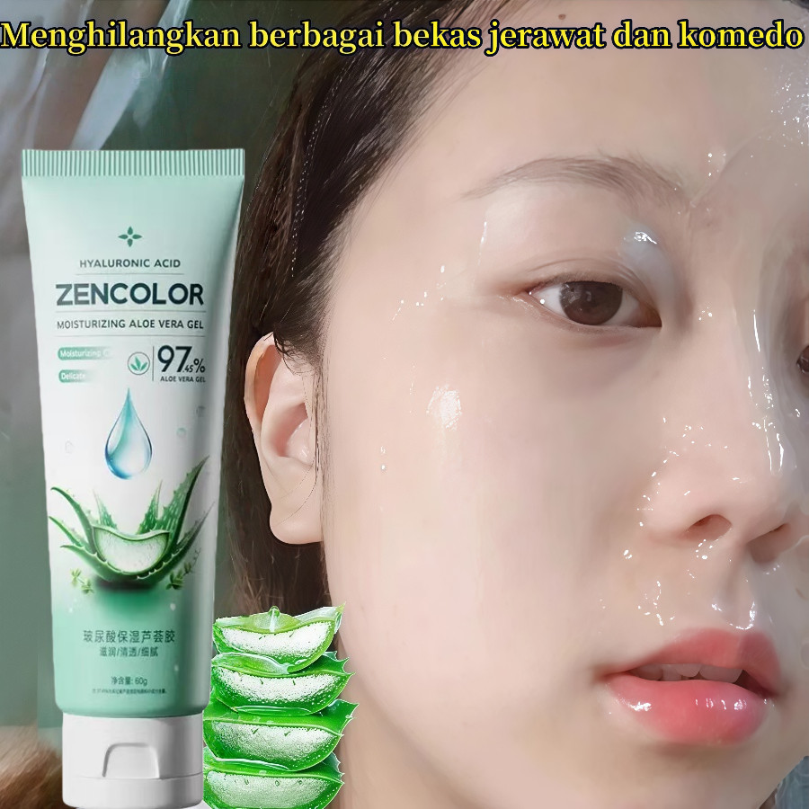 30g Aloe Vera Gel Repair Skin Bekas Jerawat Pelembab Gel Lidah Buaya Lidah Buaya Gel Untuk Wajah Moi