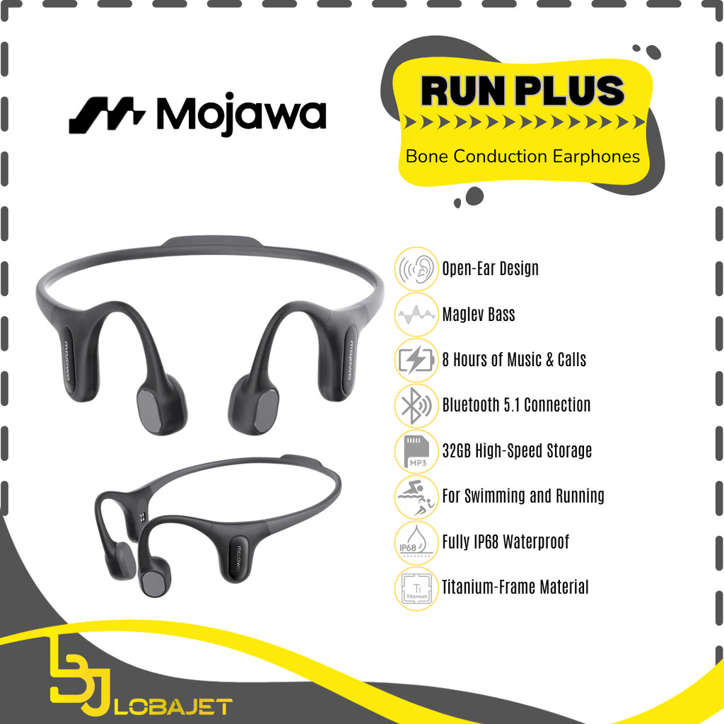 New 161 MOJAWA RUN PLUS - Bone Conduction Earphones 161