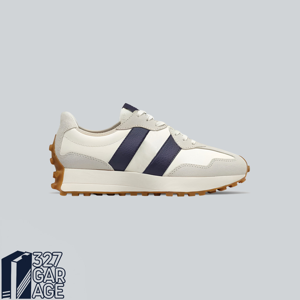 Sneakers New Balance  327 Trainers Off White Navy Original BNIB Unisex