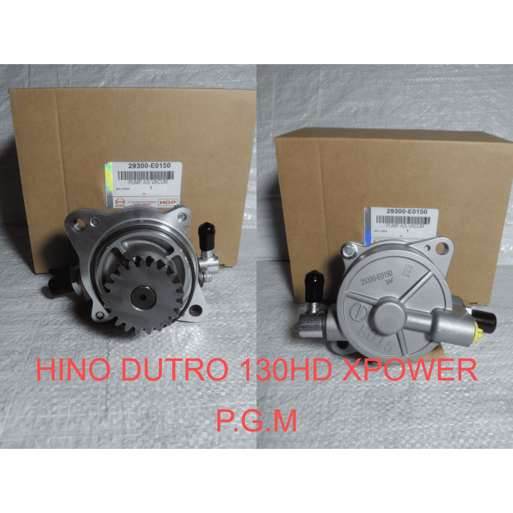 VACUM PUMP POMPA BLOWER REM VACUM HINO DUTRO 130HD XPOWER