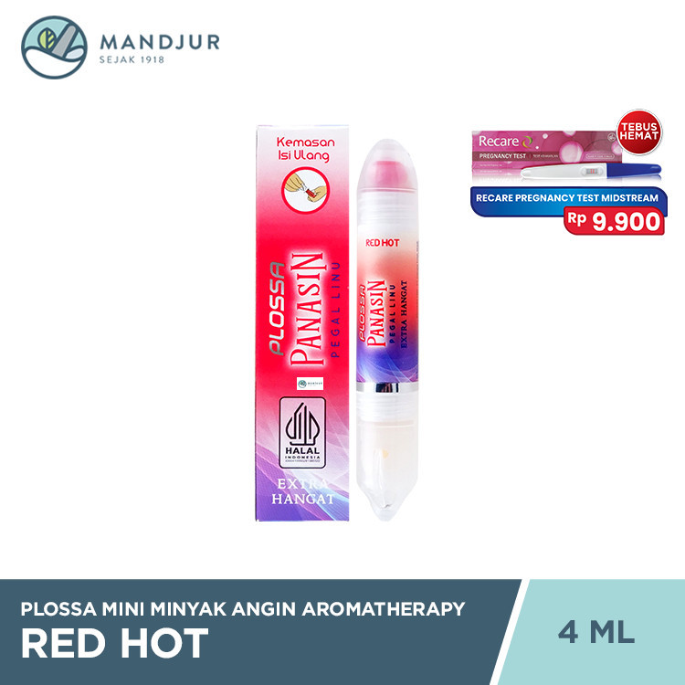 Plossa Mini Minyak Angin Aromatherapy Red Hot