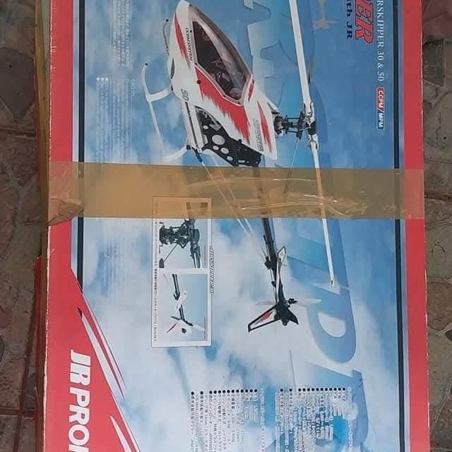 Helicopter rc + engine 50 JR PROPO AIR SKIPPER