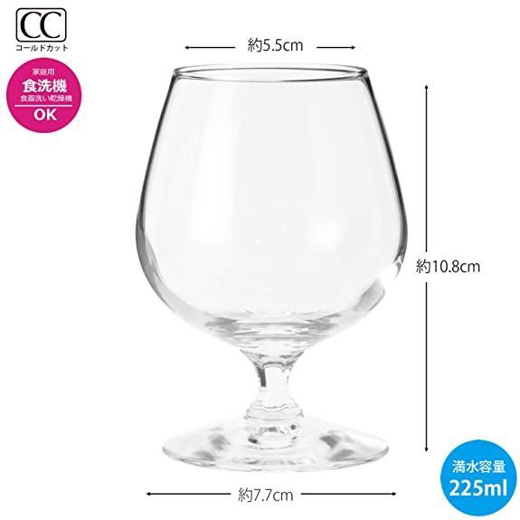 Gelas Whiskey Toyo Sasaki Glass Whiskey Brandy Glass 225ml