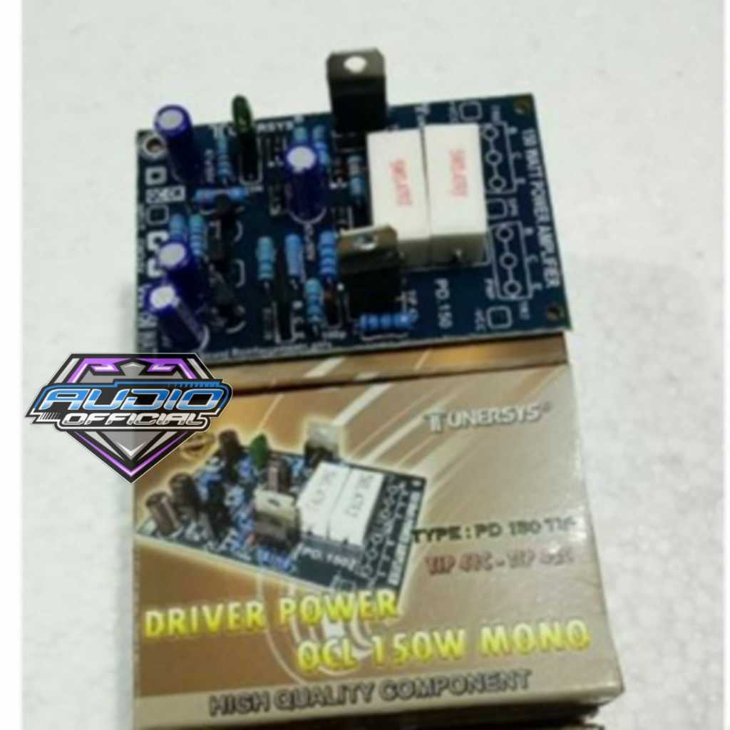 Kit Driver Power Amplifier OCL 150W Mono Merk Tunersys
