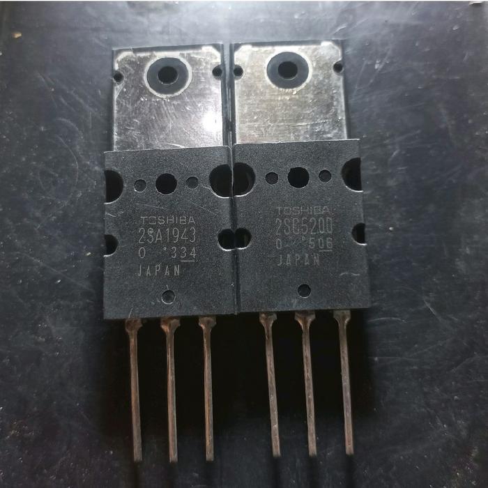 transistor final ORI SUPER toshiba C5200 A1943 C 5200 1943 ORIGINAL 2SC5200 2SA1943 1