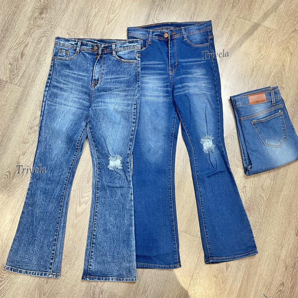 SC Cutbray Loose Sobek Lapis Wanita l Celana Jeans Cutbray Wanita l Carla Loose Cutbray Jumbo