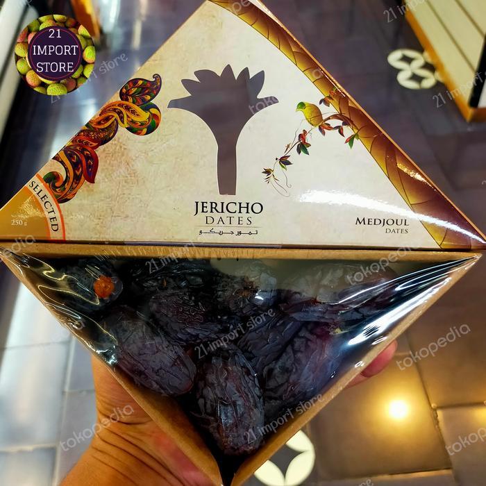 kurma Jericho Medjool Dates | Kurma Medjool 250 Gram | 1 Pack