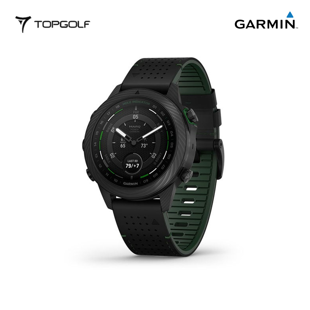 GARMIN MARQ Golfer Gen 2 Carbon Edition – Smartwatch Golf Premium Serat Karbon & AMOLED