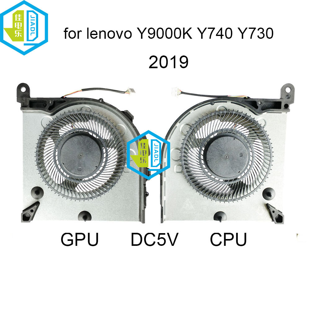 Notebook PC CPU GPU Fan Cooler Cooling Fans For Lenovo Y9000K Y730 Y740 DFS2001055R0T ND85C11-18B03 