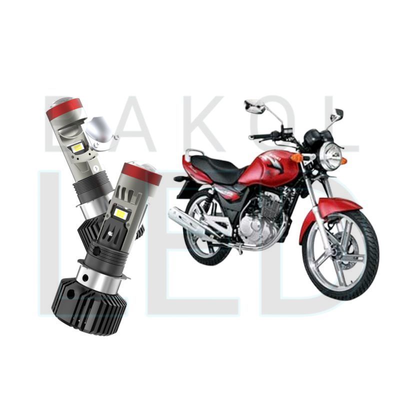 1pcs Lampu depan LED H6 BiLED High power Kipas motor Suzuki Thunder 125 BL