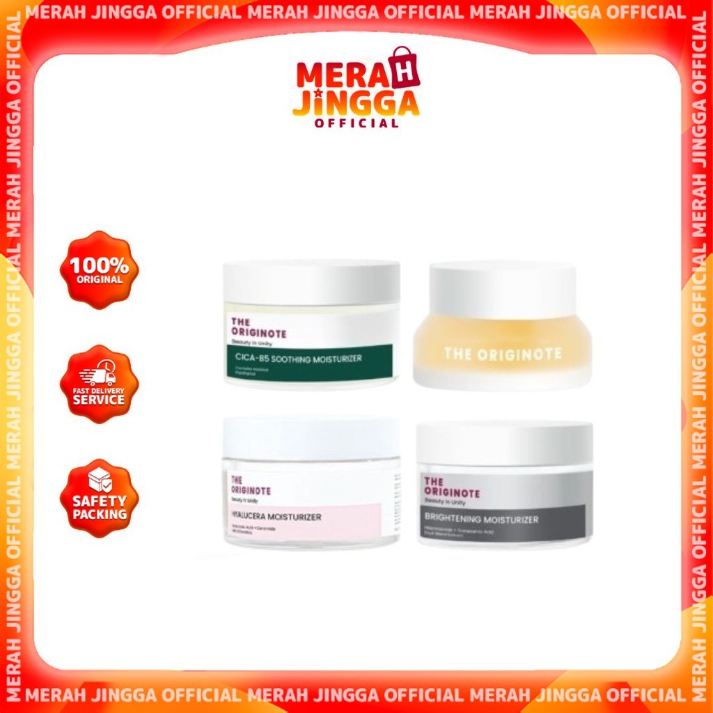 The Originote  Moisturizer Series | Merah Jingga Official