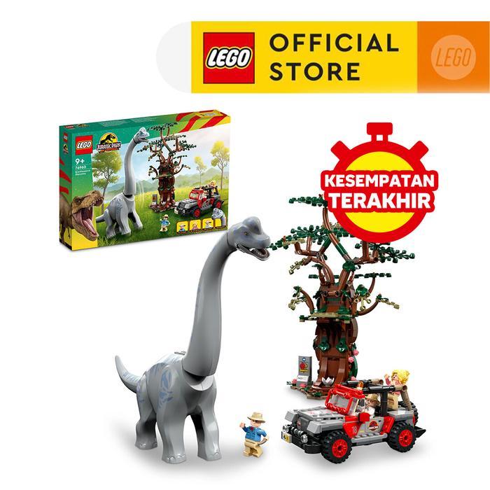 LEGO Jurassic World 76960 Brachiosaurus Discovery Building Toy Set