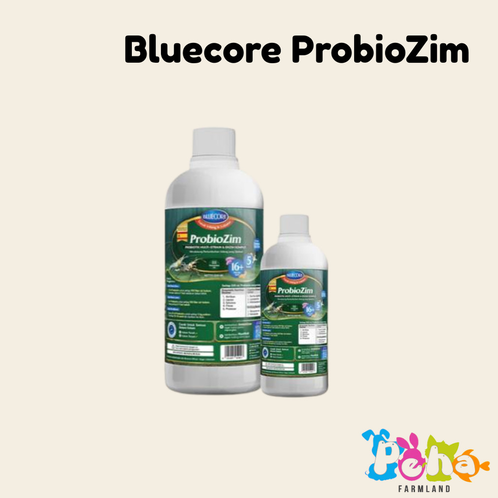 Bluecore ProbioZim Probiotik Udang Vaname Lobster 500ml 1L