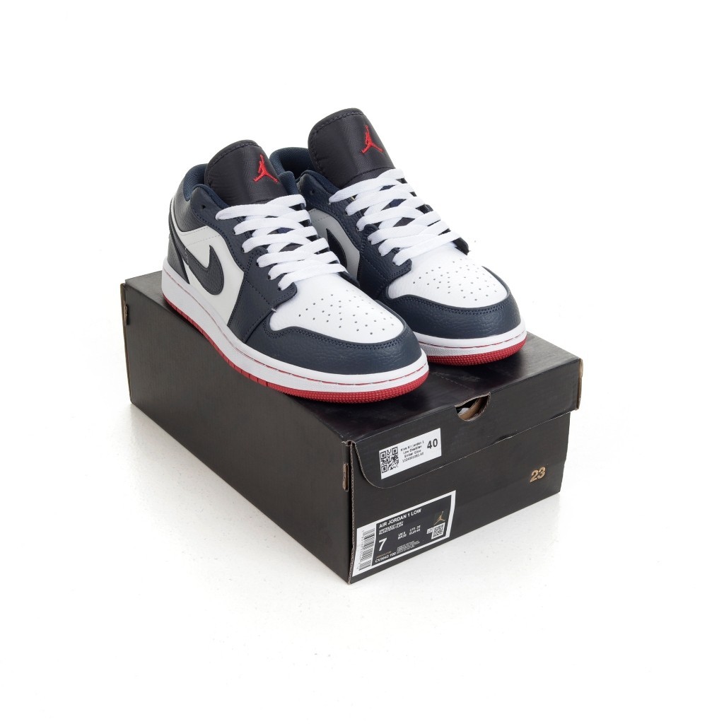 Nike Air Jordan 1 Low Obsidian Ember Glow - AJ 1