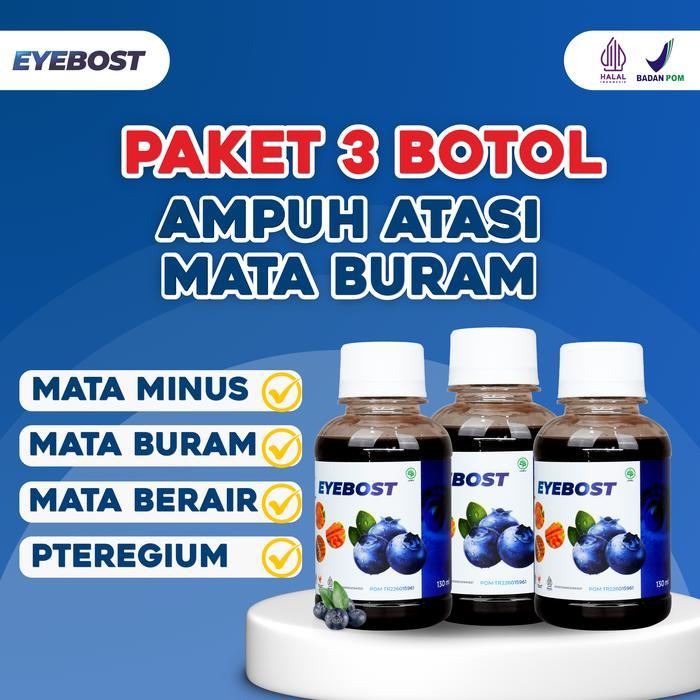 MADU EYEBOST - Eyebost Obat Mata Minus Madu Herbal Eyebost Bantu Atasi Mata Minus Mata Buram dan Mat