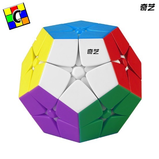 Cube Puzzle Megaminx QIYI Kibiminx 2x2 Stickerless 2x2x2 QY Kilominx