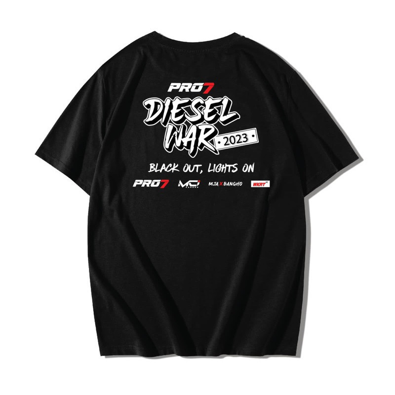 Kaos Baju Diesel War Pro7 2023 / Kaos Disel War / Kaos Pria Wanita