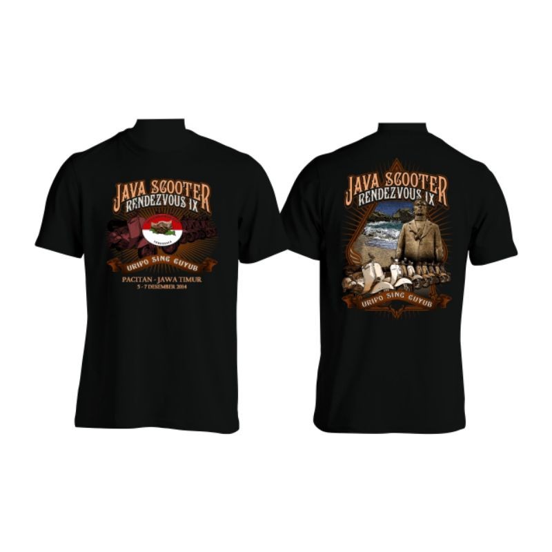 Kaos Jsr Pacitan Jawa Timur / Baju Acara Vespa Jsr / kaos acara vespa