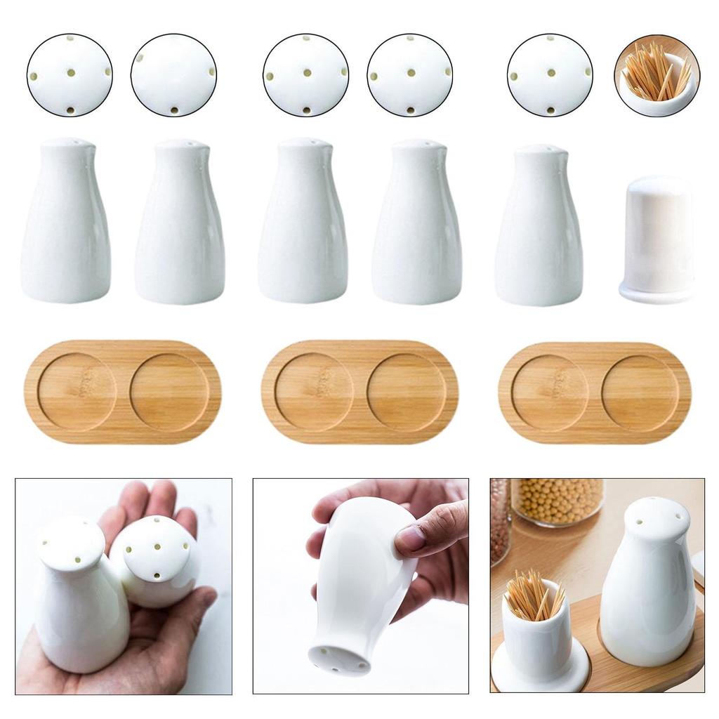 Salt and Pepper Shakers Ceramic Shaker,Modern,Seasoning Pots,Spice