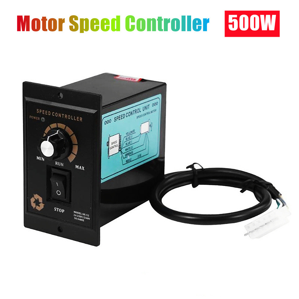 500W Motor Speed Controller AC 220V Pinpoint Regulator Controller US-52 Forward And Reverse UX Motor