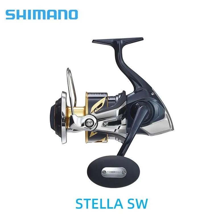Shimano Original Stella Sw  Max Drag 11-28Kg 12/13+1Bb Hagane Body Saltwater Spinning Fishing Reel S
