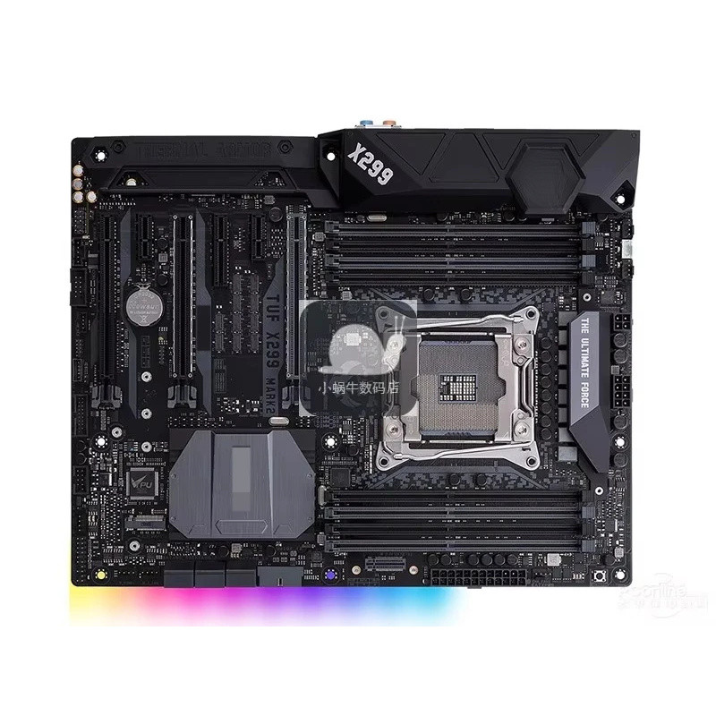 Boxed For ASUS TUF X299 MARK 2 Intel Server LGA2066 Pin Large Board 7940X