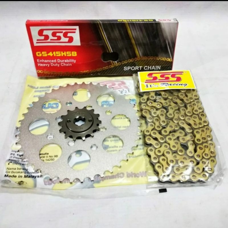 Gear Set SSS (415) Satria 2 Tak