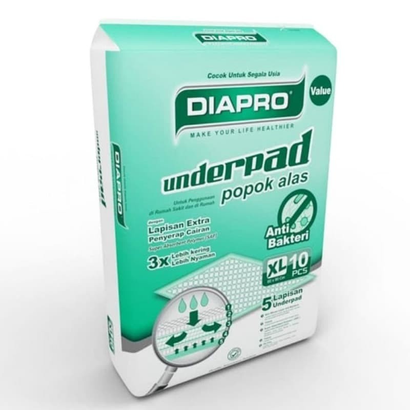 Diapro Value Underpad / Underpad Diapro Value / Alas