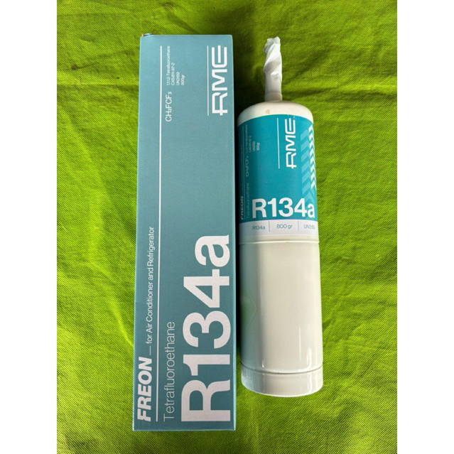 Freon Refrigrigrant R134A 800 Gram Ac Mobil Kulkas Kwalitas Dupont Original
