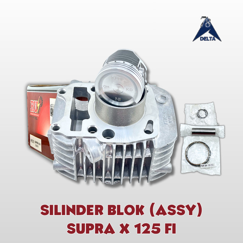 SILINDER BLOK ASSY SUPRA X 125 FI – CYLINDER BLOK SEHER KOMPLIT SUPRA X 125 FI