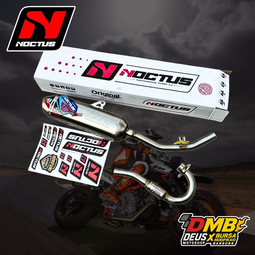 Norifumi Knalpot NOCTUS T5 ORIGINAL NORIFUMI STAINLESS / BOREUP