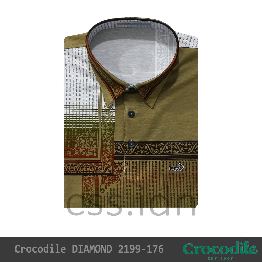 Kaos Kerah Kemeja Pria Crocodile Diamond 2199-176