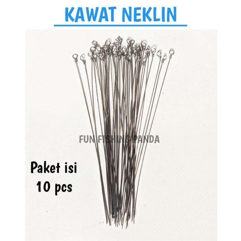 Neklin Kawat neklin kawat pancing bawal isi 10 pcs